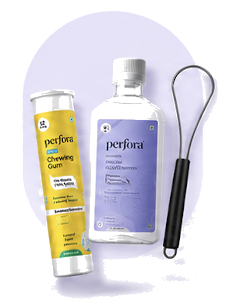 Tongue Cleaner & Mouthwash